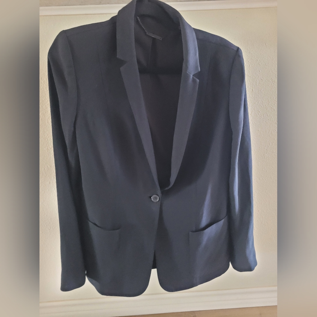 Elie Tahari Black Blazer Jacket 14